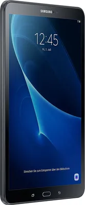 Produktbild von Samsung Galaxy Tab A (2016) SM-T580N, 25,6 cm (10.1"), 1920 x 1200 Pixel, 16 GB, 2 GB, Android 6.0, Schwarz