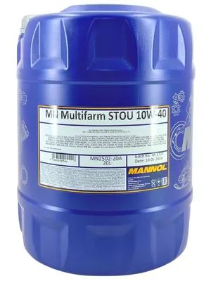 Produktbild von Mannol Multifarm STOU 10W-40 20 Liter (MN2502-20)