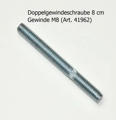 Produktbild von Doppelgewindeschraube 8 cm / M8