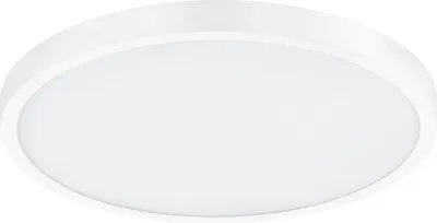 Produktbild von EGLO LED Deckenleuchte Fueva 1, 1 flammige Deckenlampe, Material: Aluminium, Kunststoff, Farbe: Weiß, Ø: 40 cm, warmweiß