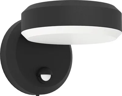 Obrázok produktu pre Vonkajšia nástenná lampa s detektorom pohybu a senzorom súmraku, teplá biela, IP44