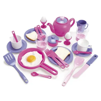 Produktbild von Dantoy Princess Servier-Set, 32 Teile.