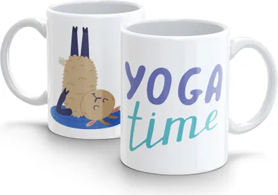 Produktbild von Kubek 300ml Joga Namaste Yoga Zeit v10