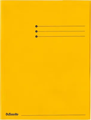 Immagine prodotto di Cartella legale A4 224g/mq in cartone giallo