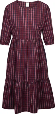 Produktbild von Trespass Helen – Freizeitkleid für Damen, dunkelkirschfarben, kariert