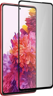 Produktbild von Force Glass, Displayschutzfolie aus Glas für Samsung Galaxy S20 FE, Schwarz