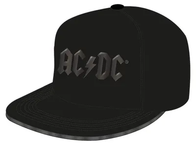 Zdjęcie produktu dla Czapka z daszkiem AC/DC Snapback - schwarz