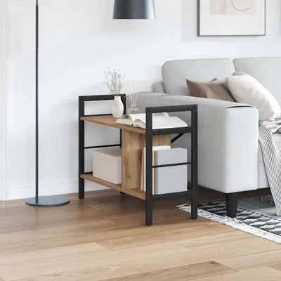 Immagine prodotto di Maison Exclusive - Libreria in rovere artigianale 75 x 30 x 58,5 cm Materiale ligneo