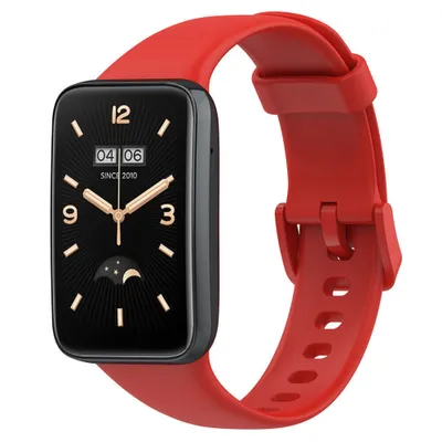Produktbild von Strap-it Xiaomi Smart Band 7 Pro Silikonband (Rot)