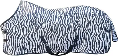 Produktbild von HKM Fliegendecke Zebra mit Kreuzgurt