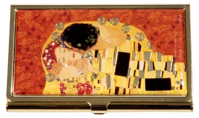 Produktbild von Visitenkartenetui, Klimt Der Kuss