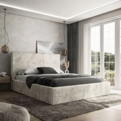 Produktbild von Polsterbett TILIA mit Bettzeugbehälter 160x200 Kopfteil 123 cm TILIA 03