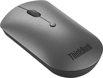 Produktbild von Lenovo ThinkBook, Beidhändig, Optisch, Bluetooth, 2400 DPI, Grau