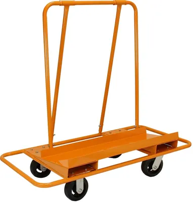 Image de Chariots à panneaux, rouleaux pour panneaux, chariots de transport et élévateurs Monster Racking pour plaques de plâtre – Chariot à panneaux d'une capacité de charge de 1 000 kg