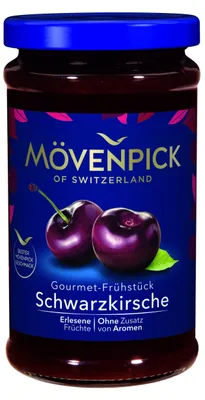 Image de Mövenpick Petit-déjeuner Gourmet Cerise noire, 250g