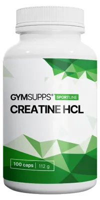 Produktbild von GymSupps Creatine HCL – 100 Kapseln