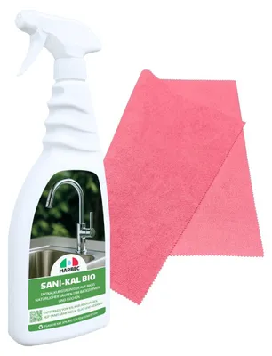 Produktbild von SANI-KAL - Sanftes Antikalk-Reinigungsmittel, effektive Reinigung und glänzende Oberflächen - 750ML
