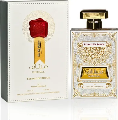 Immagine prodotto di Ard Al Zaafaran Meethaq Extrait De Rouge unisex eau de parfum 100 ml