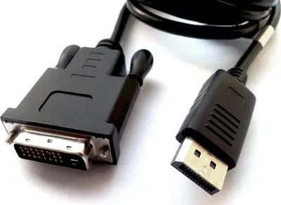 Produktbild von UNITEK Y-5118BA Videokabel-Adapter 1,8 m DisplayPort DVI Schwarz (Y-5118BA)