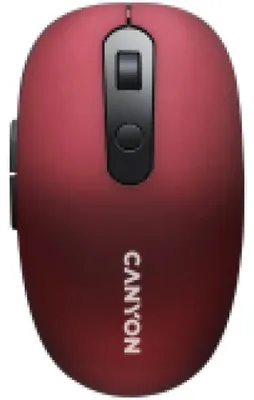 Produktbild von Canyon MW-9, rechts, Optisch, RF Wireless + Bluetooth, 1600 DPI, Rot
