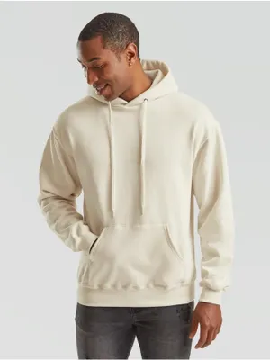 Image de Sweat Fruit Of The Loom Classique À Capuche Adulte Naturel