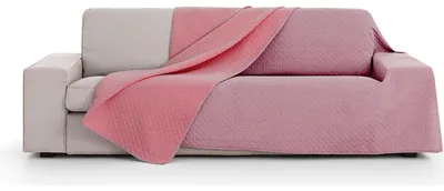 Produktbild von Umkehrbare Jacquard Tagesdecke Rot 230x270 cm Weich und Atmungsaktiv