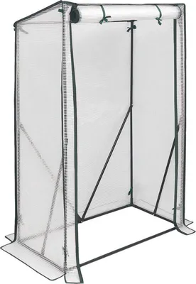 Produktbild von Famanu Gewächshaus für den Außenbereich - Wetterfest & UV-beständig - 100x50x150 cm - Transparent