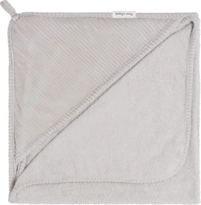 Produktbild von Baby's Only Kapuzenbadetuch Sense - Kieselgrau - 75x85 cm