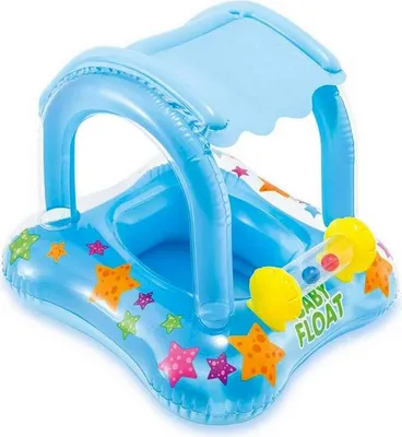 Obrázek produktu pro KIK KX4931 Nafukovací kruh člun se stříškou 72x72 cm