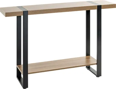 Produktbild von Konsole >37101< in eiche, schwarz - 120x82x30cm (BxHxT)