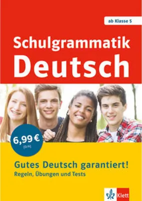 Produktbild von Schulgrammatik Deutsch ab Klasse 5. Regeln, Übungen und Tests