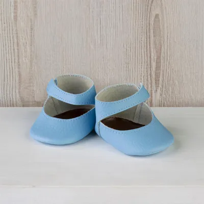 Produktbild von Asi Puppenzubehör Schuhe blau 43-46cm Puppenmode
