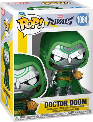 Zdjęcie produktu dla Funko Pop! Marvel Rivals - Figurki winylowa Doctor Doom, oficjalny produkt