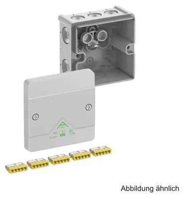 Obrázek produktu pro Spojovací skříňka - Přisazená krabice 87x87mm Abox 025-2,5²