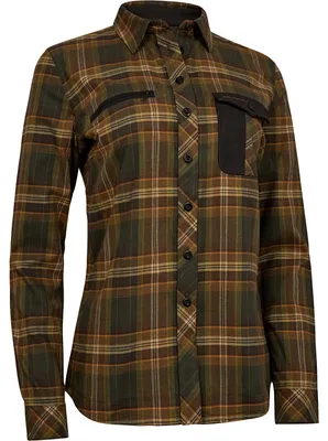 Productafbeelding van Deerhunter Lady Blair overhemd voor dames (groen geruit), maat 42