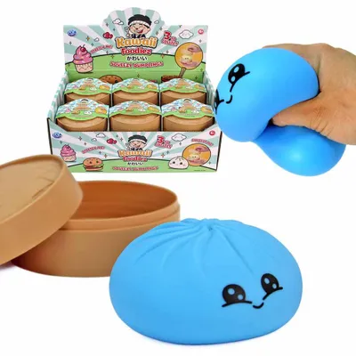 Zdjęcie produktu dla Kawaii Foodiez, zestaw 3 sztuk pierożków "Squisy", 8 cm