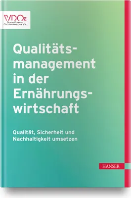 Produktbild von Qualitätsmanagement in der Ernährungswirtschaft