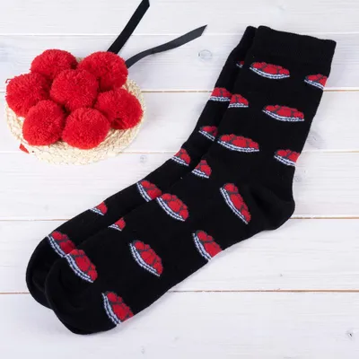 Produktbild von Socken Bollenhut schwarz 27-30