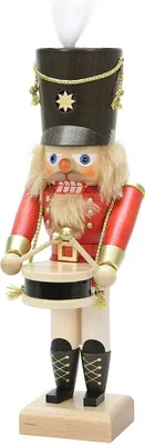 Produktbild von Trommler rot (28,5cm) Nussknacker von Christian Ulbricht