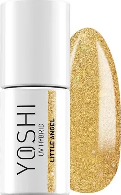 Produktbild von Yoshi | Hybrid-Nagellack - 622 Little Angel - Hybrid-Gellack - Hybridlack - UV LED - 6ml - Profi Qualität - Gold