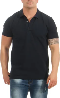 Produktbild von Mivaro Herren Poloshirt einfarbig – Polo Shirt aus 100 % Baumwolle, Regular Fit, Kurzarm, atmungsaktiv, pflegeleicht, bis 5XL, Basic für Alltag & Arbeit