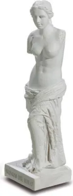 Produktbild von Statue Figur Venus von Milo weiß 10cm