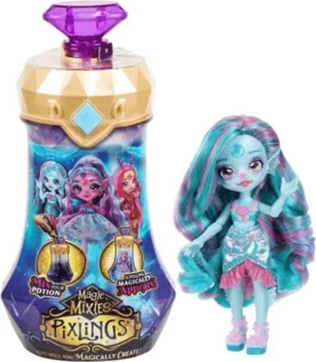 Obrázok produktu pre Pixlings Bábika morská panna modrá