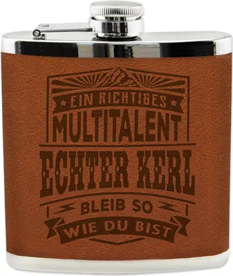 Produktbild von Echter Kerl Flachmann Echter Kerl