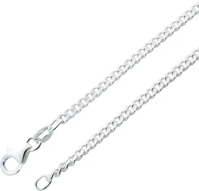 Produktbild von Panzerkette 2,2mm Sterling Silber 925 massiv 42
