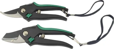 Produktbild von BRÜDER MANNESMANN M63202, Amboss, Schwarz, Grün, Edelstahl, Schwarz/Edelstahl, 2 Stück(e)
