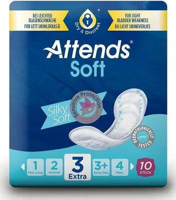 Image de Attends Soft 3 Extra - 8 paquets de 10 protections
