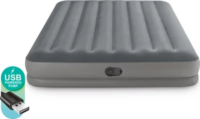Produktbild von Aufblasbare Matratze 203x152x30 cm mit integrierter elektrischer Pumpe INTEX 64114