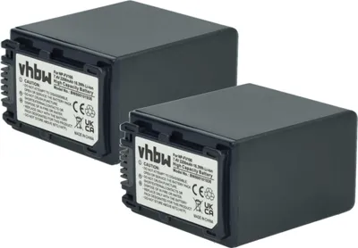Produktbild von vhbw 2x Akku kompatibel mit Sony NEX-VG20E, NEX-VG30, NEX-VG30E, NEX-VG20, NEX-VG20EH Videokamera Camcorder (2200 mAh, 7,2 V, Li-Ion) + Infochip