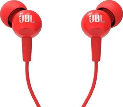 Obrázek produktu pro JBL C100SI, Kabel, 20 - 20000 Hz, Hovory/hudba, Sluchátka, Červená